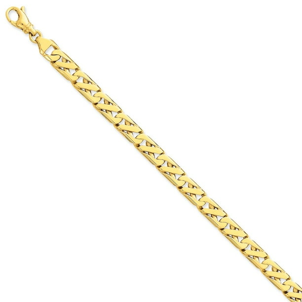 PriceRock 10k Gold 2.2mm Figaro Link Chain Necklace 24 Inches PriceRock 10k Gold 2.2mm Figaro Link Chain Necklace 24 Inches